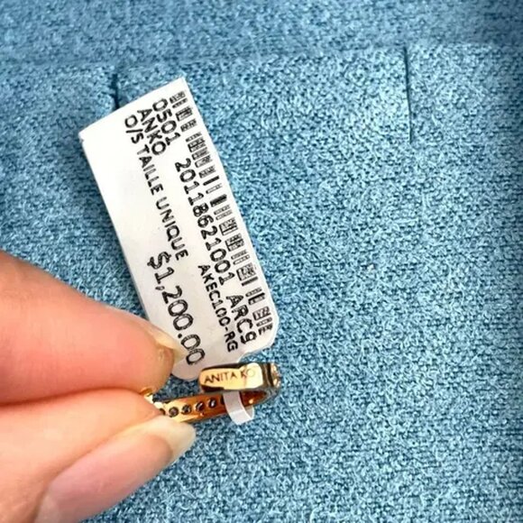 Anita Ko Diamond Ear Cuff 18K Rose Gold  Brand New with Tag - Picture 10 of 11